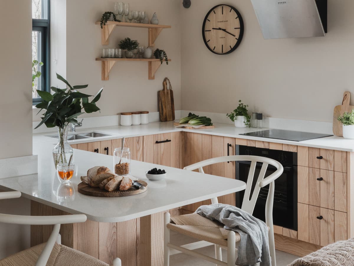 The kitchen at Eve barn, Longstones Avebury