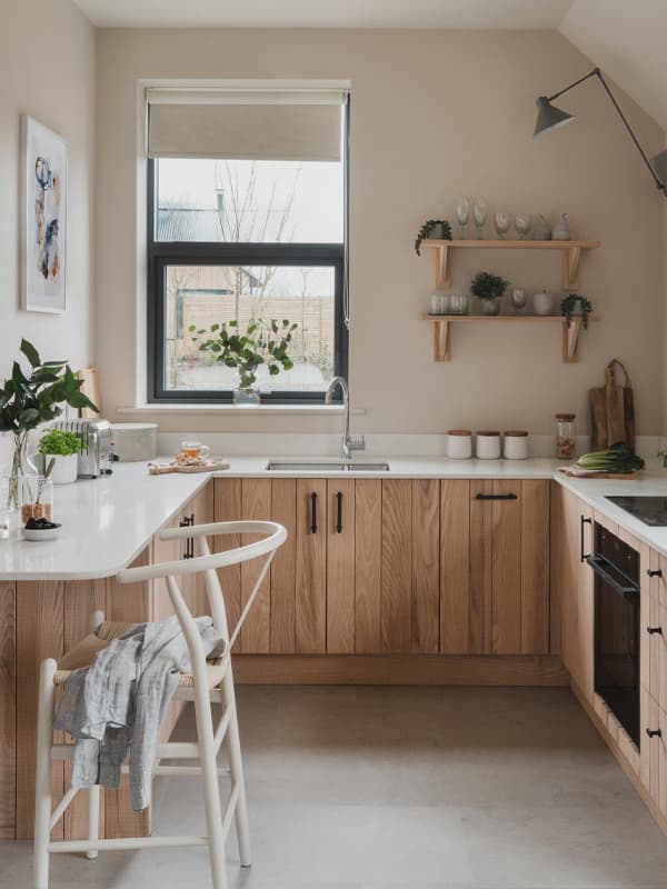 The kitchen at Eve barn, Longstones Avebury