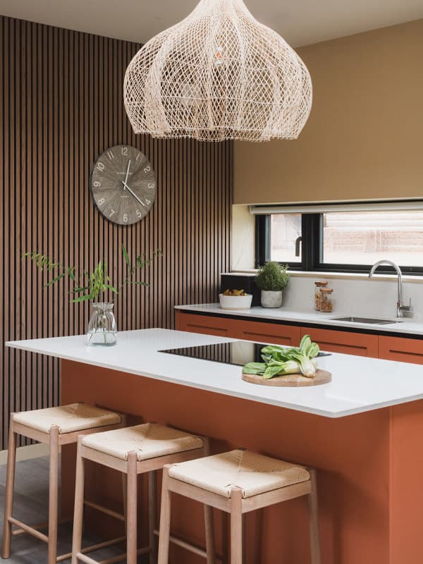 The kitchen at Horslip barn