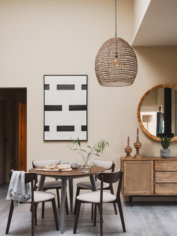 Living space at Horslip barn
