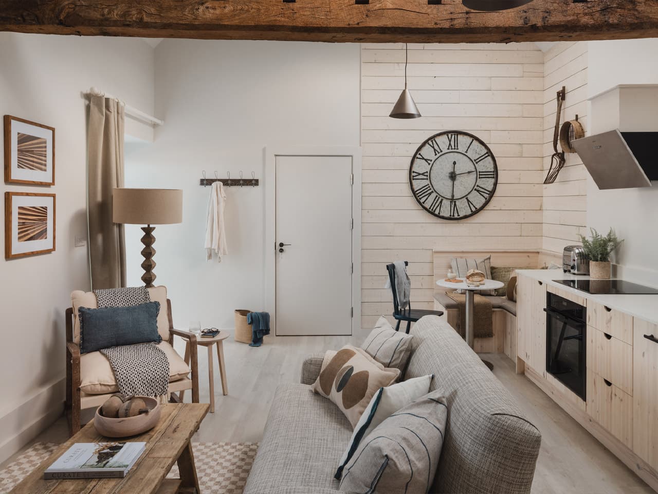 living space at Kennet barn