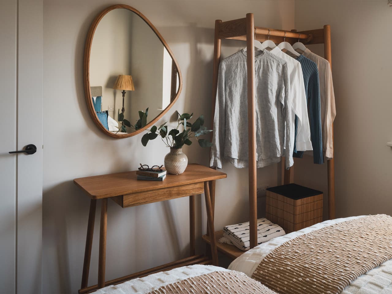 Bedroom at Ridgeway barn