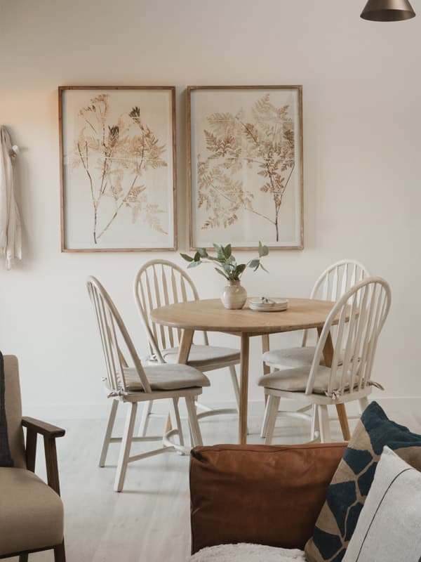 Living space at Ridgeway barn