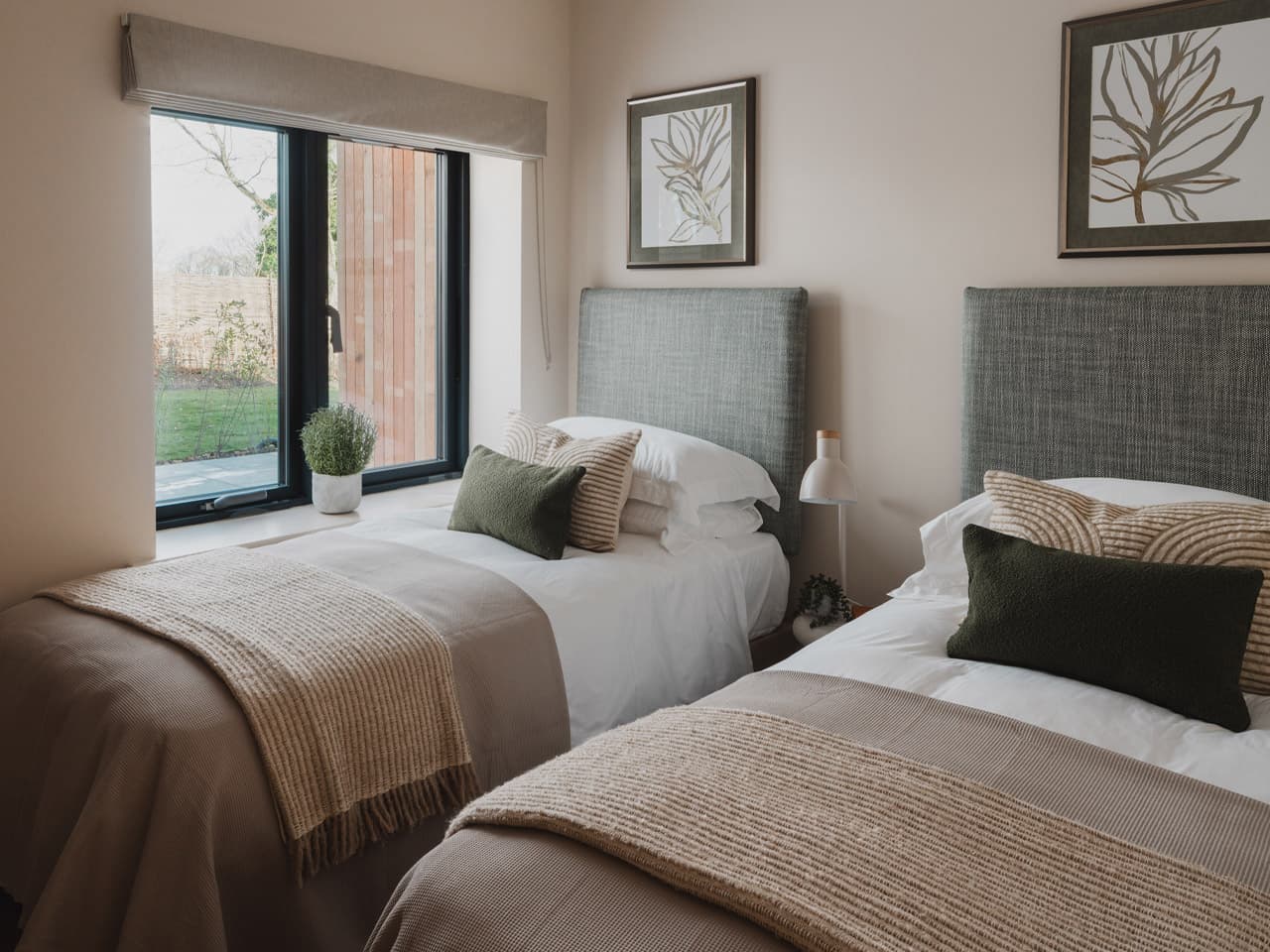 Second bedroom at Windmill Hill barn