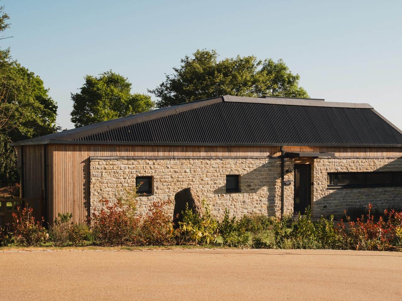 Exterior of Windmill Hill barn
