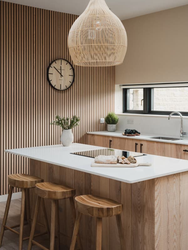 The kitchen in Windmill Hill barn